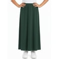 thumbnail image 7 of Girl's Stretch Knit Fit and Flare A-Line Maxi Skirt, 7 of 7