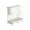 White, variant on Leodye 1PCS Universal Knife Block Holder, Kitchen Knife Holder Storage Organizer, Kitchen Utensils Holder, Cutting Board Rack, Pot Pan Lid Holder with Non-Slip Pad for Counter-9.45*8.27*4.72in
