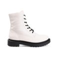 thumbnail image 3 of Journee Collection Womens Chandlerr Faux Leather Combat & Lace-up Boots, 3 of 3