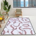thumbnail image 2 of GZHJMY Soft Foam Nursery Area Rugs Baseball Professional Ball Equipment Non Slip Play Mats for Kids Boys Girls Playing Room Living Room72x48 inch Carpet Runner, 2 of 6