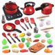 thumbnail image 2 of Juego de cocina con ollas y sartenes para niños y niñas, accesorios de cocina, juegos de comida, juegos de simulación, 2 of 4