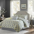 thumbnail image 1 of Merritt Lit Complet et Ensemble de Draps Gris Multi King, 1 of 1