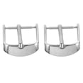 thumbnail image 3 of 2Pcs Watch Strap Buckle Watch Band Replacement Buckle Stainless Steel Watch Buckle, 3 of 6