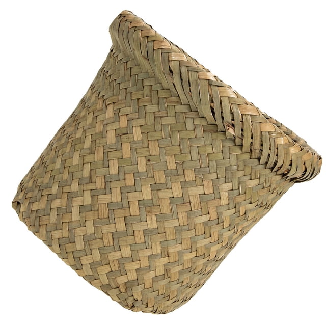 unbranded Cesta De Basura Tejida De Pasto Ideal Para Y Oficina