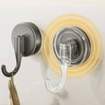 thumbnail image 6 of Heavy Duty Suction Cup Wreath Hanger for Front Door No Drill Reusable Holiday Decorations Hooks for Glass Windows Non Porous Surfaces All Season, 6 of 9
