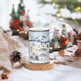 thumbnail image 2 of Yayeee Flameless Candles with Remote Flickering Battery Operated Multi Color Changing, Light Blue Mountain, 2 of 7