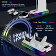 thumbnail image 4 of PS5/Slim/Pro Cooling Station for PlayStation 5 Console,PS5 Cooler Fan with Dual PS5 Controller Charger Incl. 3 Level Fans,Headset,USB Hubs,PS5/Slim Stand for PlayStation 5 Accessories, 4 of 9