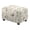 Butterfly and Flower, variant on HELLHERO Stretchy Ottoman Cover for Office Moon Ottoman Slip Cover Rectangle Dustproof Footstool Slipcovers for Hotel Butterfly Stretch Furniture Protector Small (30"L x 15"H x 24"W