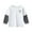 White, variant on purcolt Toddler Boys Long Sleeve Shirts Soft Crewneck Graphic Tees Tops Kids Layered T-Shirts, Sizes 18 Months-11 Years