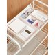thumbnail image 1 of 1pc Rectangular Storage Box Drawer Divider Organizer Thickened Desktop Plastic Container For Kitchen And Home, 1 of 5