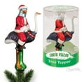 thumbnail image 2 of Accoutrements Santa Pigeon Tree Topper Standard, 2 of 4