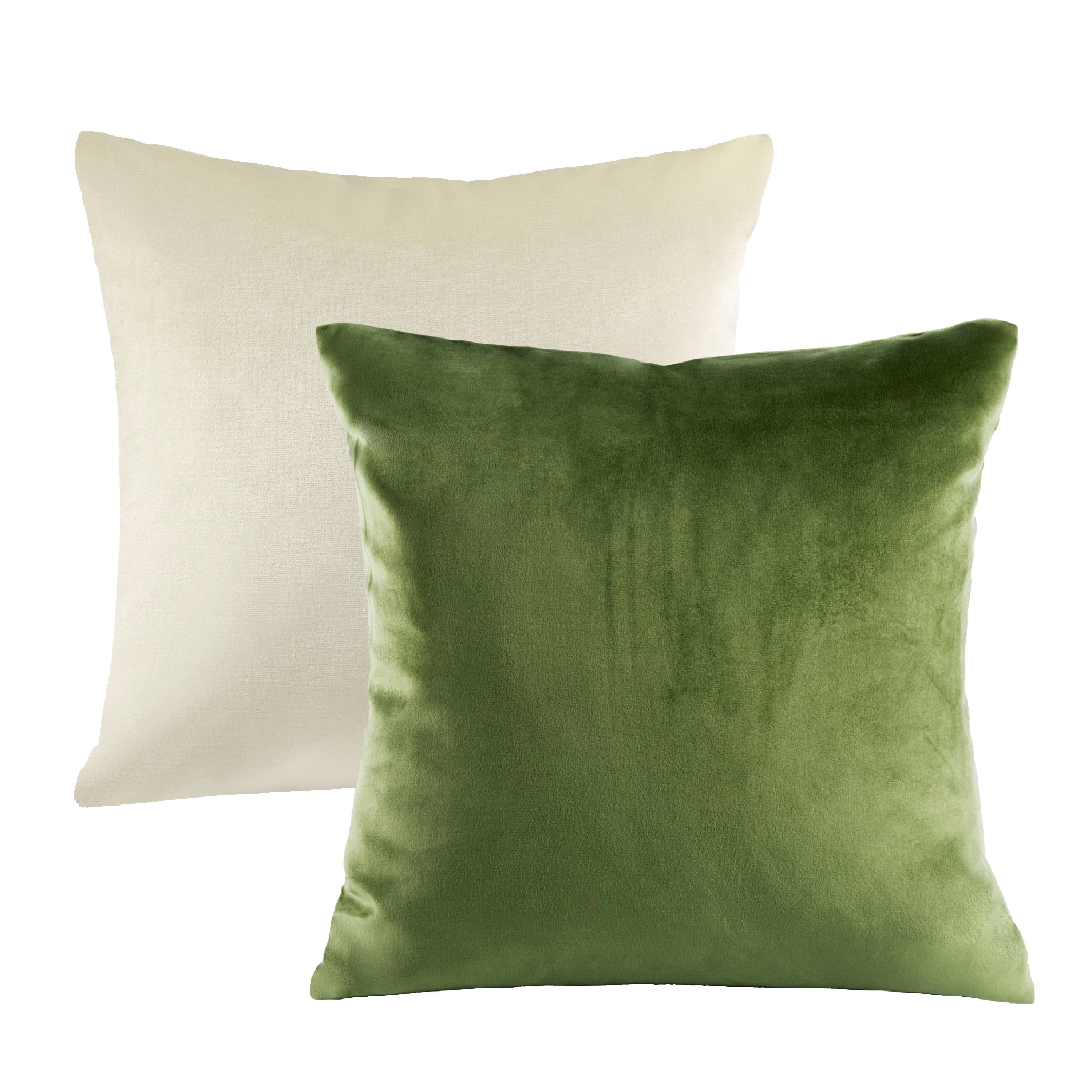 Phantoscope Christmas holiday Decorative Throw Pillow Set, Silky Velvet
