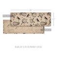 thumbnail image 3 of Raven Harvest Burlap Jute Runner 12x36, 3 of 6