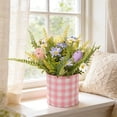 thumbnail image 4 of Easter Egg Tree Potted Plant Decoration – Artificial Mini Potted Easter Tree with Colorful Eggs, Faux Plastic Indoor Tabletop Decor for Spring Home, Party, Holiday Display, 4 of 7