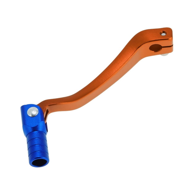 Palanca de cambio de motocicleta plegable para Kayo T6, aleación de aluminio, palanca de cambio naranja cabeza azul