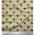 thumbnail image 1 of Soimoi Rayon Fabric Basset Hound Dog Fabric Prints by Yard 42 Inch Wide, 1 of 3