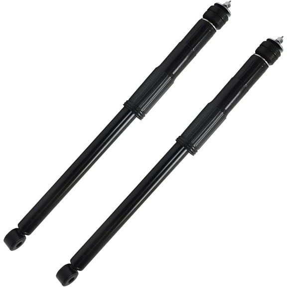 Detroit Axle - Rear 2pc Shock Absorbers for 07-13 Suzuki SX4, 2 Shock Absorbers Assembly 2007 2008 2009 2010 2011 2012 2013 Replacement