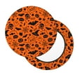 thumbnail image 2 of Kll Happy Halloween 6 Round Bar Chair Cushion Cover 12 Inch,Bar Stool Protector With Elastic, Soft Washable, 2 of 7