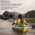 thumbnail image 5 of IFANLANDOR 2Pcs Canoe Motor Mounting Bracket Black Plastic Boat Motor Stand High Strength, 5 of 5
