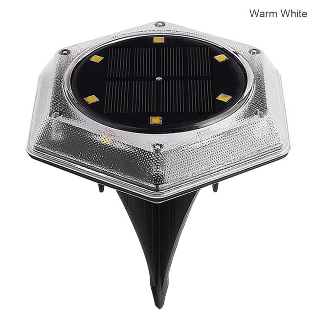 Luz de jardín LED Lámpara de camino de energía solar Luz de punto de césped para exteriores Iluminación de paisaje de pasarela, Blanco cálido sidaley HA005366-01B