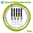 thumbnail image 2 of koolsoo Bike Front Rear Inner Outer Wire Brake er Gear Derailleur Housing Cable Kit Green, 2 of 7