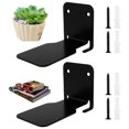 thumbnail image 1 of 2Pcs Floating Bookshelf Invisible Wall Mounted Book Organizer Heavy Duty Hidden Metal Storage Shelves Space Saving Book Shelves, 1 of 9