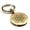 Gold, variant on Stainless Steel Sacred Geometry Fruit of Life Round Medallion Keychain Circle Ring
