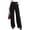 Black, variant on Women's Dress Pants Wide Leg Flowy Trousers High Waisted Palazzo Pants, Pleated Front, Side Pockets, Work Office Wear, Business Casual Outfits, Fall Fashion Clothing
