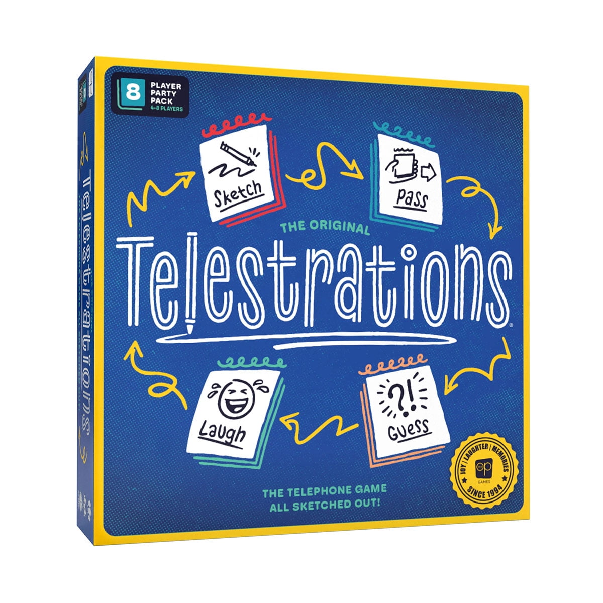 USAopoly Telestrations 8 joueur (2e édition) jeu de plateau