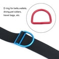 thumbnail image 2 of justharion Scuba Diving D-Ring Quick Adjust Slide Weight Belt Keeper Underwater Webbing Backpack Buckle Smooth Surface Water Sports Red, 2 of 6