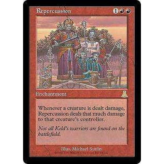 MtG Urza's Destiny Rare Repercussion #95