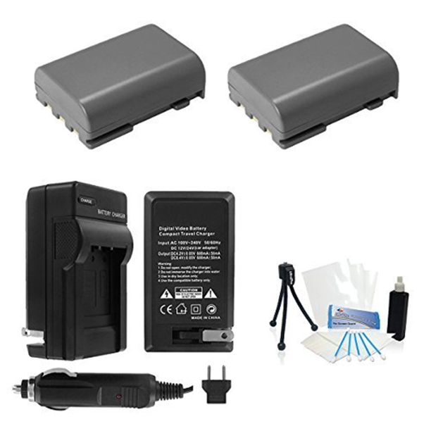 2Pack NB2L / NB2LH HighCapacity Replacement Batteries with Rapid