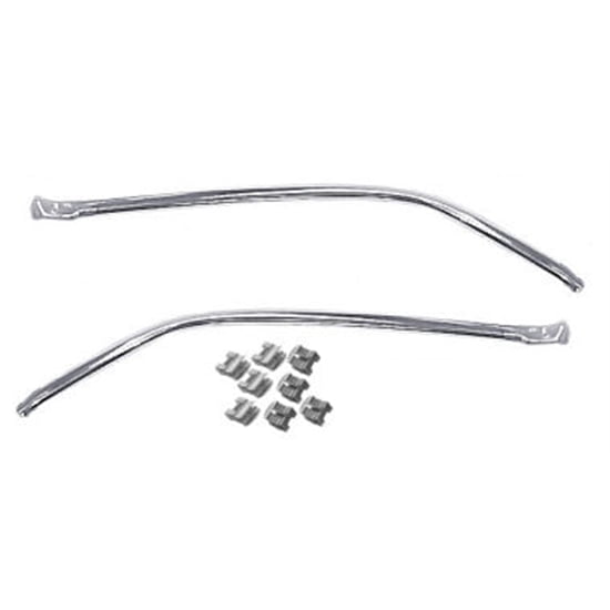 Headliner Trim Moldings, 1966-67 Chevelle, Pair