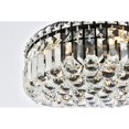 thumbnail image 6 of Elegant Lighting Maxime 16" Metal and Crystal Flush Mount in Black, 6 of 9