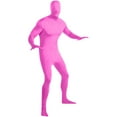 thumbnail image 7 of Rohuuque Unisex Adult Full Body Suit Black Bodysuit Tight Fit All Over Print Base Layer for Dance and Theatre Pink, 7 of 7