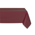 thumbnail image 1 of Luxurious Heavy Weight Hampton Striped "Spill-Proof" Tablecloth - Burgundy (60 in. W x 120 in. L Oblong), 1 of 1