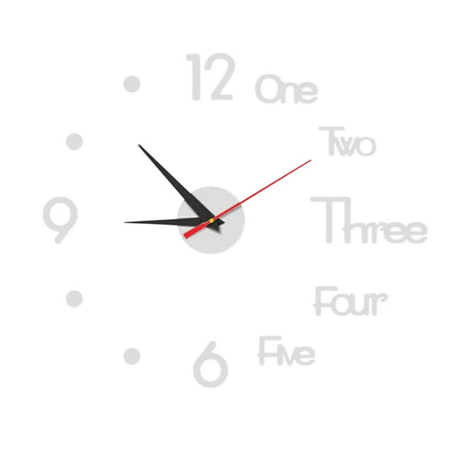Wall Clocks for Living Room Decor 24 Inch Large Wall Clock Watch Diy Sticker Wall Clocks Pared Home Decoration Special Living Room Home Decoration Office Shop Art Decor