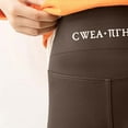 thumbnail image 3 of Gubotare Biker Shorts Girls Girls Volleyball Shorts Dance Athletic Shorts Kids Bike Shorts 3-16 Years (Coffee, Size 3-4 Years), 3 of 7
