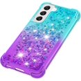 thumbnail image 6 of Case for Samsung Galaxy S23 Plus, Galaxy S23 Plus Case Liquid Cute Clear Glitter Shockproof Anti-Scratch Soft TPU Protective for Girls Women Phone Case for Samsung Galaxy S23 Plus Gradient Blue, 6 of 12