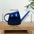 QCQHDU Large Plastic Outdoor Watering Can, Long Spout for House Plants