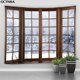 thumbnail image 1 of Tapiz navideño colgante de pared fuera de la ventana, Paisaje de nieve, bosque, invierno, dormitorio, sala de estar, decoración del hogar, tela, 1 of 4