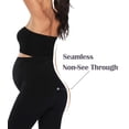 thumbnail image 2 of MANIFIQUE Women's Seamless Maternity Leggings Pregnancy Yoga Pants Active Wear Workout Leggings, 2 of 5
