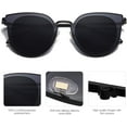 thumbnail image 4 of Fashion Round Polarized Sunglasses for Women UV400 Mirrored Lens SJ1057, 4 of 4