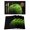 Green, variant on Green Fruit Placemats Set of 12, Modern Minimalist Decor Black Background Placemats for Dining Table, Place Mats for Kitchen Tabletop, Waterproof Wipeable Dining Table Mats Set