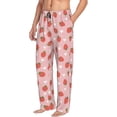 thumbnail image 6 of Naloa Strawberry Pajama Pants Men, PJ Bottoms, Sleep & Lounge Pants-Medium, 6 of 6