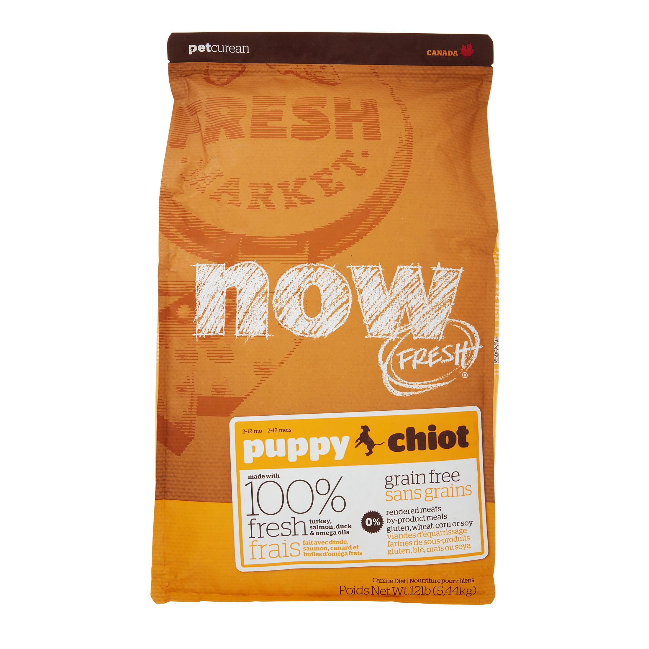 petcurean now dog food