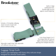 thumbnail image 2 of Brookstone Luggage Straps Secure Cross TSA-Approved Luggage Straps for Suitcases with 3-Digit Lock, 2 of 7