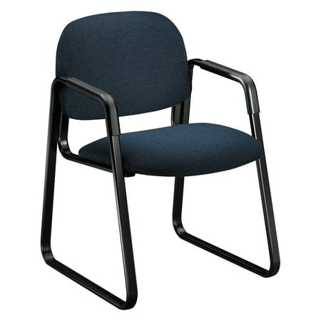 HON Solutions 4000 Series Seating Sled Base Guest Chair, Blue