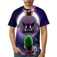 thumbnail image 5 of Luigi's Mansion Boo Game Unisex Short-sleeve Shirt For Men Women Novelty 3D Print T-Shirt Soft Comfortable Tee Shirts, 5 of 7