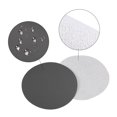 thumbnail image 4 of 5-Inch Hook and Loop Sanding Disc Wet/Dry Silicon Carbide 600/1000/1500 Grit Assorted 15 pcs, 4 of 5